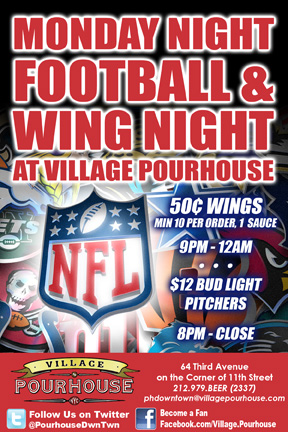Monday Night Football & Wing Night