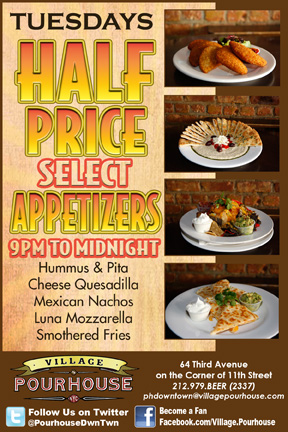 Half Price Select Appetizers