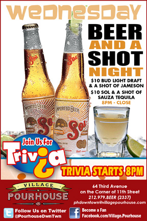 Beer & A Shot Night